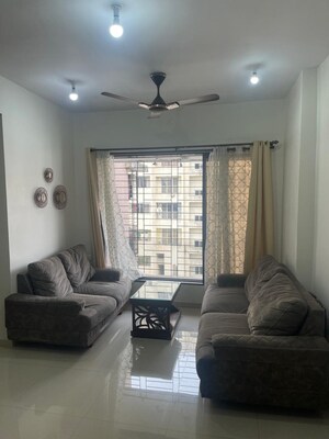 Living Room in 2 BHK Apartment at Riverdale Tower, Andheri East – for Sale
