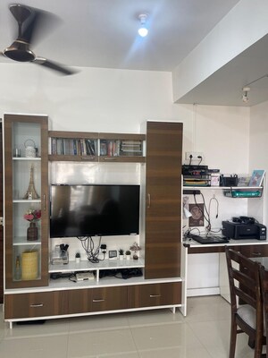 Living Room in 2 BHK Apartment at Riverdale Tower, Andheri East – for Sale