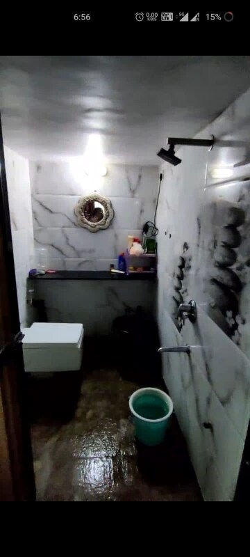 Bathroom in 2 BHK Apartment at NG Vedant, Mira Road East – for Rent