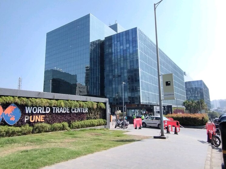 Exterior View, panchshil-world-trade-center Commercial Office Space 1980 Sq.Ft. In Kharadi Pune 9075090