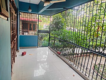 Balcony in 3.5 BHK Apartment at Mayur Vihar Phase 1 Extension – for Rent