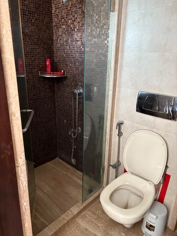 Bathroom in 2 BHK Apartment at Sterling Seaface, Worli – for Rent
