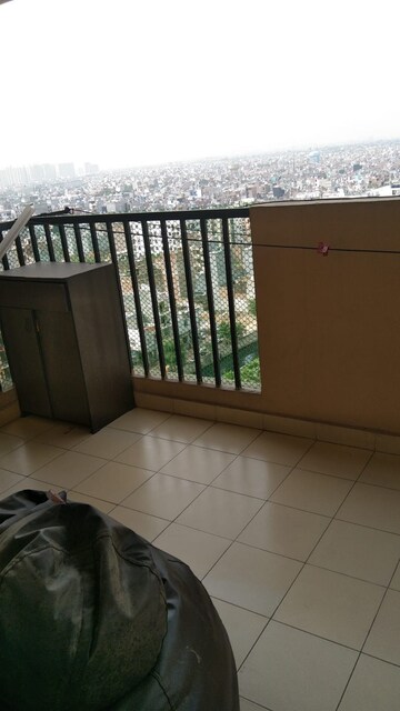 Balcony in 2.5 BHK Apartment at Mahagun Mywoods, Sector 16c Greater Noida – for Rent