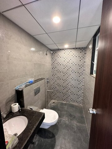 Bathroom in 2.5 BHK Apartment at Pimple Saudagar – for Rent