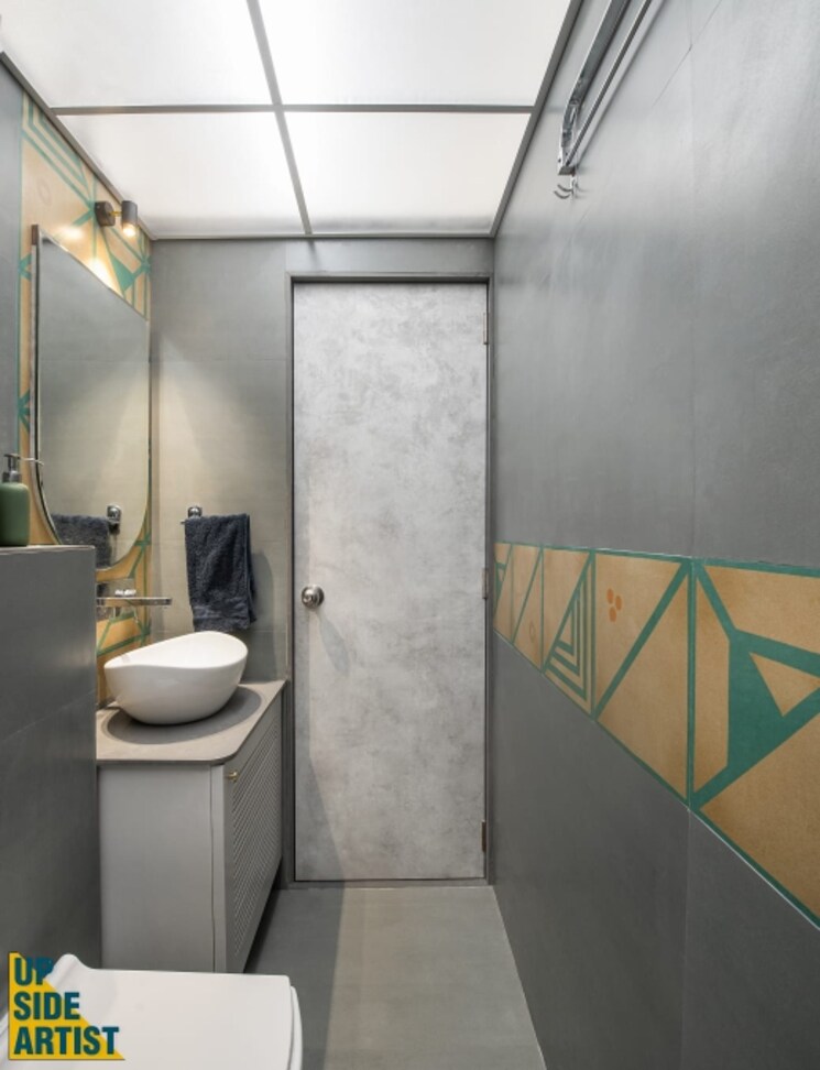 Bathroom, comfort-zone 3 Bedroom 1200 Sq.Ft. Apartment In Balewadi Pune 9075584