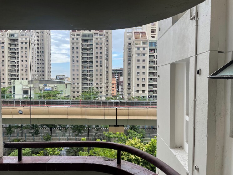 Balcony, sankalpa-apartment 3 Bedroom 1046 Sq.Ft. Apartment In Rajarhat Kolkata 9075641