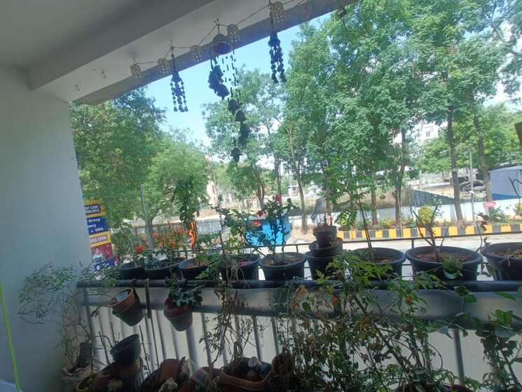 Balcony, praneeth-pranav-zenith 2 Bedroom 1060 Sq.Ft. Apartment In Bachupally Hyderabad 9075690