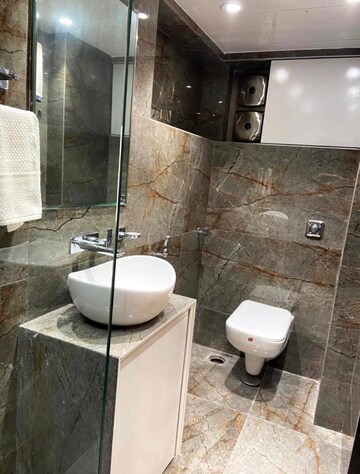 Bathroom in 2 BHK Apartment at North Bombay Society, Juhu – for Sale