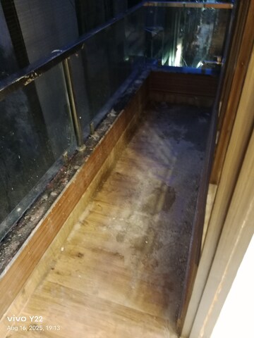 Balcony in 2 BHK Builder Floor at Laxmi Nagar – for Rent