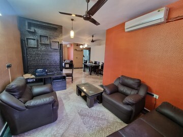 Living Room in 1 BHK Apartment at Rosa Gardenia, Ghodbunder Road – for Rent