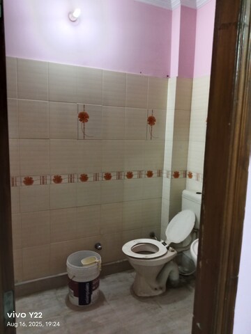 Bathroom in 2 BHK Builder Floor at Laxmi Nagar – for Rent