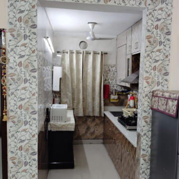 Living Room in 2 BHK Apartment at Nitishree Aura Abode, Sehani Khurd – for Rent