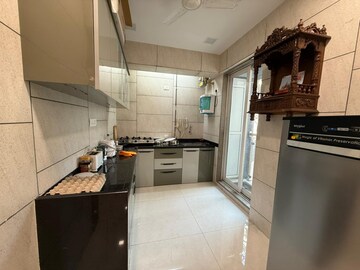 Kitchen in 2 BHK Apartment at Kores Tower, Vartak Nagar – for Rent