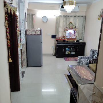 Kitchen in 2 BHK Apartment at Nitishree Aura Chimera, Raj Nagar Extension – for Sale