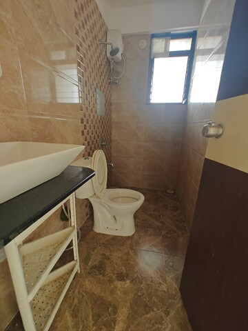 Bathroom in 3 BHK Apartment at Nilkamal CHS Nerul, Nerul – for Rent
