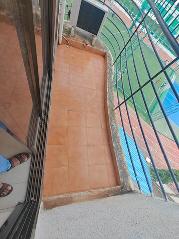 Balcony in 3 BHK Apartment at Nilkamal CHS Nerul, Nerul – for Rent