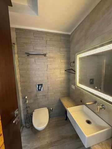 Bathroom in 4 BHK Builder Floor at Janakpuri – for Rent