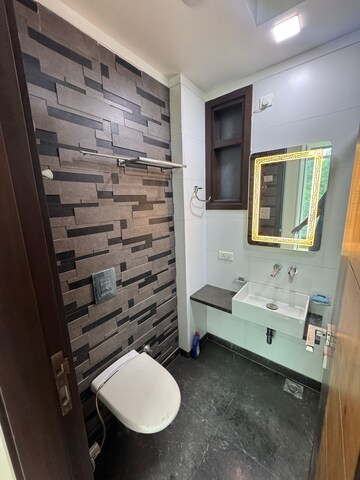 Attached Bathroom in 4 BHK Builder Floor at Janakpuri – for Rent