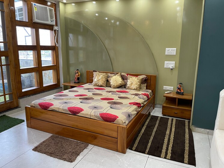 Bedroom, sushant golf city 3 Bedroom 1650 Sq.Ft. Apartment In Sushant Golf City Lucknow 9075944