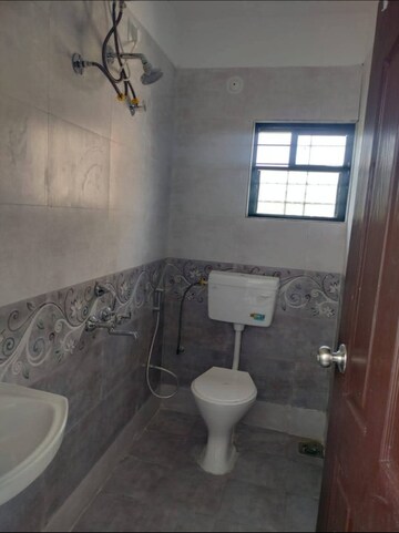 Bathroom in 1 BHK Apartment at Javer Heights, Wadgaon Sheri – for Rent