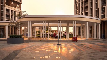 Building Lobby in 3 BHK Apartment at Tata Avenida, New Town – for Sale