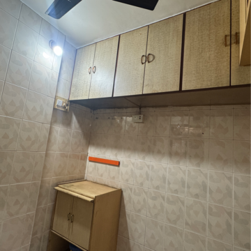 Kitchen in 1 BHK Apartment at Milan Park CHS, Ramchandra Nagar – for Rent