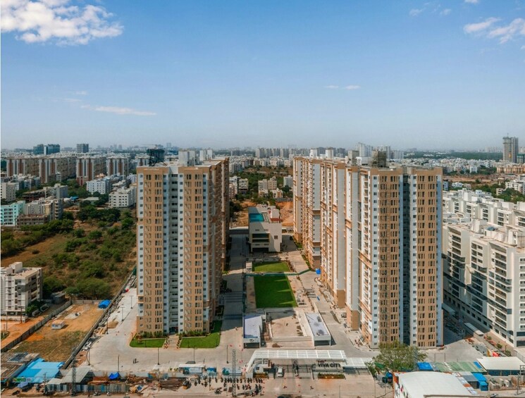 Exterior View, indis-viva-city 3 Bedroom 1933 Sq.Ft. Apartment In Kondapur Hyderabad 9075993