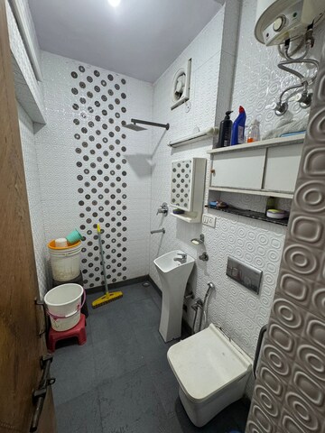 Bathroom in 2 BHK Builder Floor at Janakpuri – for Rent