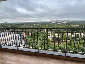 Balcony in 3 BHK Apartment at Aparna Serene Park, Kondapur – for Rent