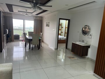 Living Room in 3 BHK Apartment at Aparna Serene Park, Kondapur – for Rent