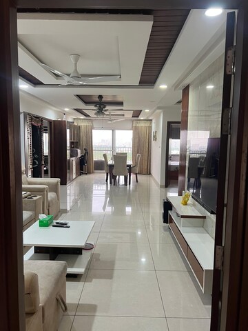 Kitchen in 3 BHK Apartment at Aparna Serene Park, Kondapur – for Rent