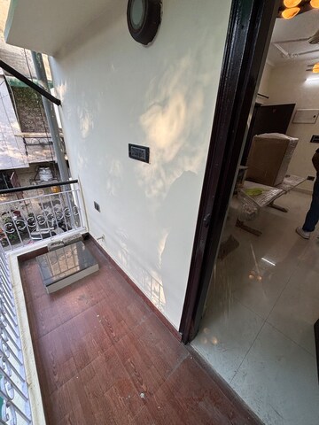 Balcony in 2 BHK Builder Floor at Janakpuri – for Rent