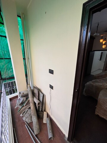 Balcony in 2 BHK Builder Floor at Janakpuri – for Rent