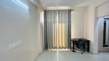 Bedroom in 4 BHK Apartment at The 4 Aces CHS, Sector 27 – for Rent