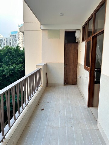 Balcony in 4 BHK Apartment at The 4 Aces CHS, Sector 27 – for Rent