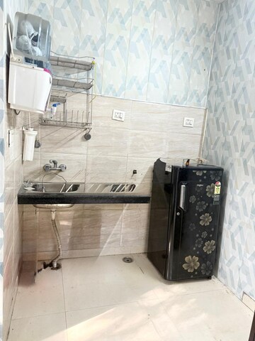 Kitchen in 1 RK Builder Floor at Janakpuri – for Rent