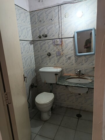 Bathroom in 1 BHK Apartment at Windsor and Nova Society, Ahinsa Khand 2 – for Rent