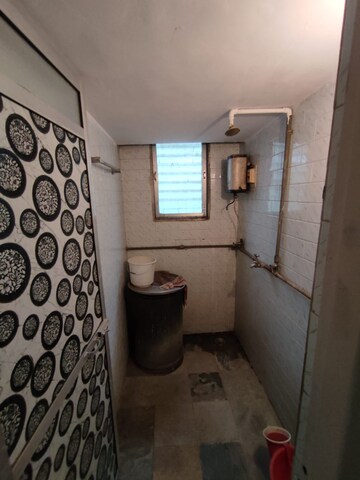 Bathroom in 1 RK Apartment at Shree Laxmideep Society, Bhandup East – for Rent