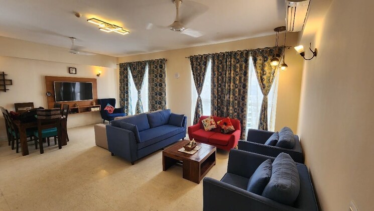 Master Bedroom, emaar-the-palm-drive-the-premier-terraces 3 Bedroom 1950 Sq.Ft. Apartment In Sector 66 Gurgaon 9076116