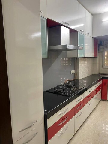 Kitchen in 1 BHK Apartment at Green View Goregaon, Goregaon East – for Rent