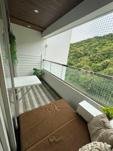 Balcony in 2.5 BHK Builder Floor at Highpoint ITrend Homes Phase 2, Hinjewadi – for Rent