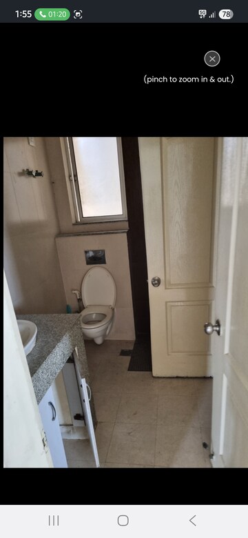 Bathroom in 2 BHK Apartment at ROF Aalayas, Sector 102 – for Rent