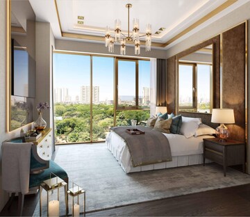 Living Room in 3 BHK Apartment at Piramal Aranya Arav, Byculla – for Sale