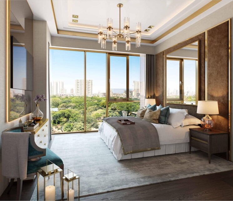 Living Room, piramal-aranya-arav 3 Bedroom 1420 Sq.Ft. Apartment In Byculla Mumbai 9076206