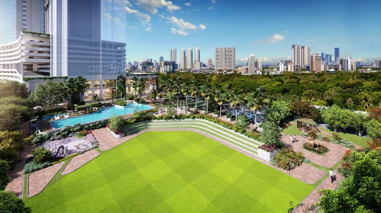 Swimming Pool, piramal-aranya-arav 3 Bedroom 1420 Sq.Ft. Apartment In Byculla Mumbai 9076206