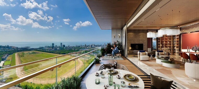 Balcony, piramal-aranya-arav 3 Bedroom 1420 Sq.Ft. Apartment In Byculla Mumbai 9076206