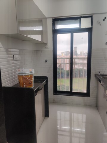 Kitchen in 1 BHK Apartment at Oxford Navrang Crystal, Goregaon West – for Rent
