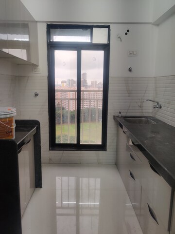 Kitchen in 1 BHK Apartment at Oxford Navrang Crystal, Goregaon West – for Rent