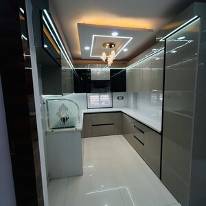 Kitchen in 4 BHK Builder Floor at Uttam Nagar – for Sale