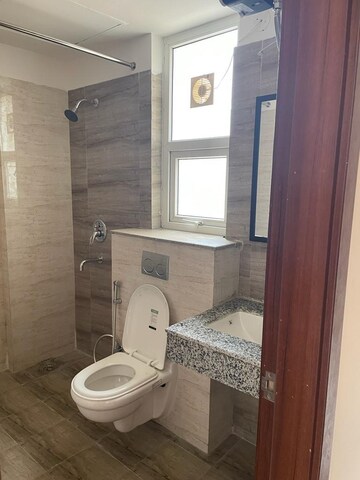 Bathroom in 3 BHK Apartment at Shiv Sai Emerald Heights, Sector 88 – for Rent